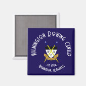 WRC冷蔵庫用マグネットブルー – 複数の図形 マグネット (正面/裏面)