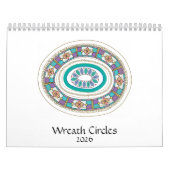 Wreath Circles calendar カレンダー (カバー)
