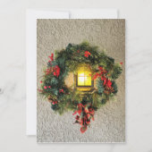 Wreath holiday card シーズンカード (正面)