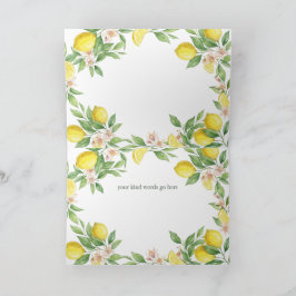 Wreath Mediterranean thank you Bridesmaid card サンキューカード