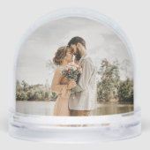 Wreath & Merry Christmas Multi-Photo Snow Globe (裏面)