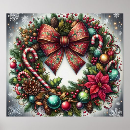 Wreath Poster ポスター (正面)