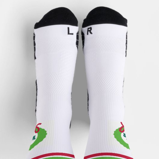 Wreath Run 5k Socks ソックス (上部)