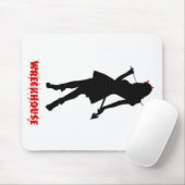 Wreckhouseの悪魔の女の子のマウスパッド マウスパッド (マウス)