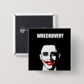 WRECKOVERY 缶バッジ (正面&裏面)