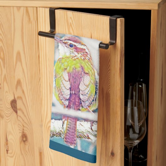 Wrenの私は料理キッチンタオル キッチンタオル (三つ折り)