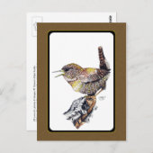 Wrenはがき(インク) ポストカード (正面/裏面)