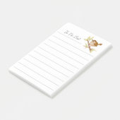 Wren Bird Personalize Post-it®ノートを一覧表示するには ポストイット (アングル)