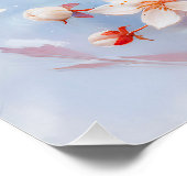 Wren in Woodland Impessionist 絵を描's ポスター (コーナー)