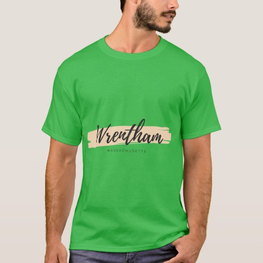 Wrentham Massachusetts Tシャツ (正面)