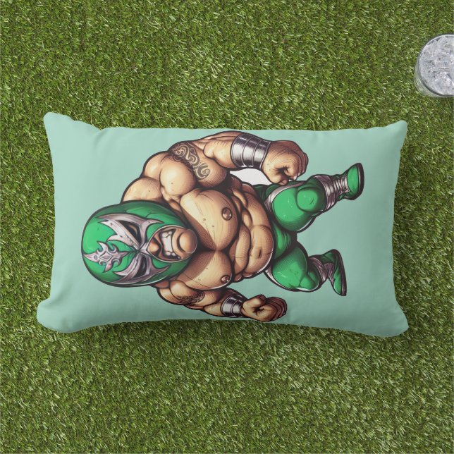 Wreseling men  アウトドアクッション (芝生)