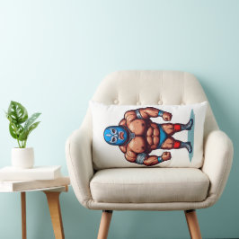 Wreseling men  ランバークッション