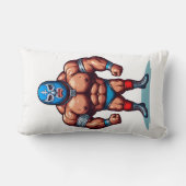 Wreseling men ランバークッション (裏面)