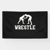 Wrestle wrestling Wrestler Gift 横断幕 (横)