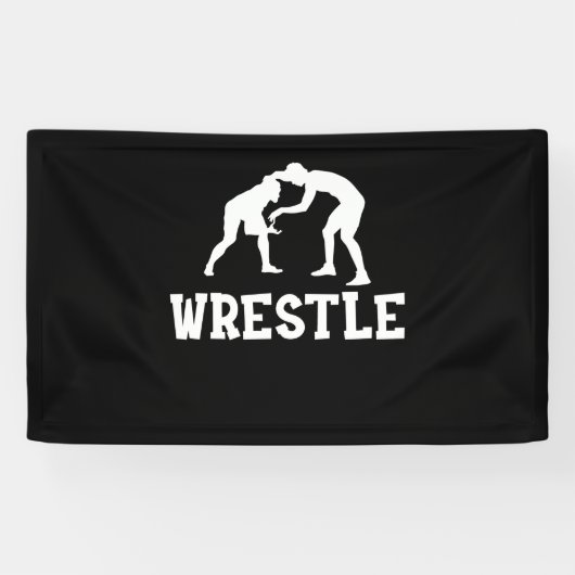Wrestle wrestling Wrestler Gift 横断幕 (横)