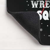 Wrestler Squad Christmas Wrestling Matching Xmas マウスパッド (コーナー)
