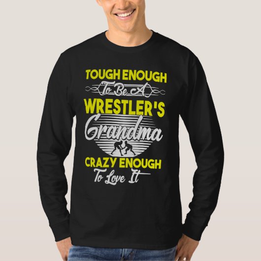 Wrestler's Grandma Wrestling Tシャツ (正面)