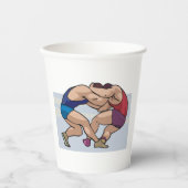 Wrestling Bout 紙コップ (正面)
