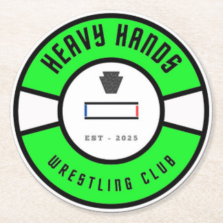 Wrestling Club Items ラウンドペーパーコースター