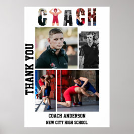 Wrestling Coach Senior Night Graduation ポスター