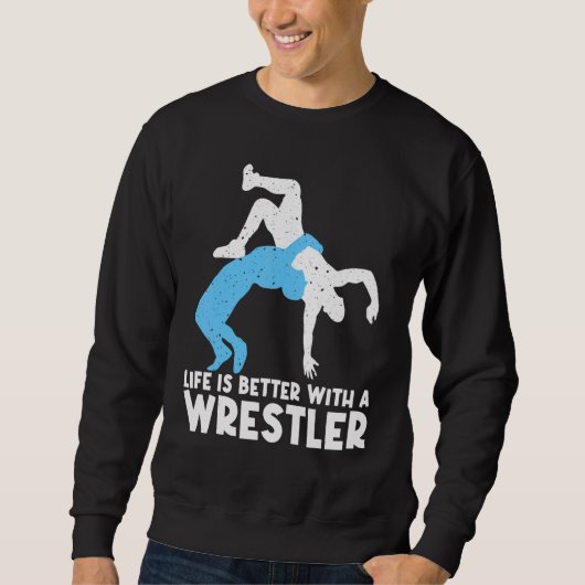 Wrestling For Wrestler Men Women Wrestling スウェットシャツ (正面)