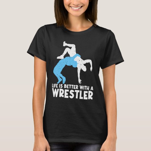 Wrestling For Wrestler Men Women Wrestling Tシャツ (正面)