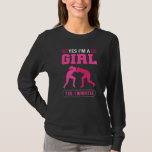 Wrestling Girl Female Wrestler Wrestling Tシャツ<br><div class="desc">Wrestling Girl Female Wrestler Wrestling</div>