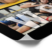 Wrestling High School Senior 13 Photo Collage ポスター (角)