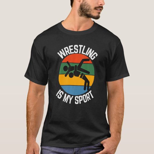 Wrestling Is My Sport, Wrestler Fans Tシャツ (正面)