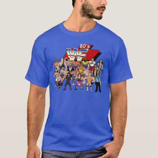 Wrestling Roster 80s T-Shirt Tシャツ