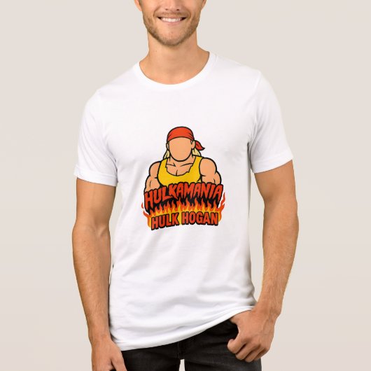 "Wrestling Royalty: Hulkamania Lives" トライブレンドＴシャツ (正面)
