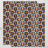Wrestling Scrapbook Paper (正面/裏面)