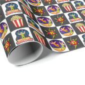 Wrestling Wrapping Paper ラッピングペーパー (ロールコーナー)