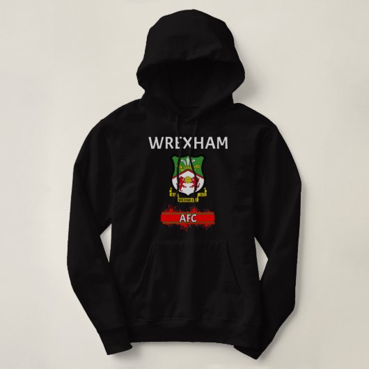 WREXHAM AFCロング パーカ (デザイン正面)