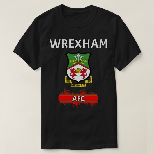 WREXHAM AFCロング Tシャツ (デザイン正面)