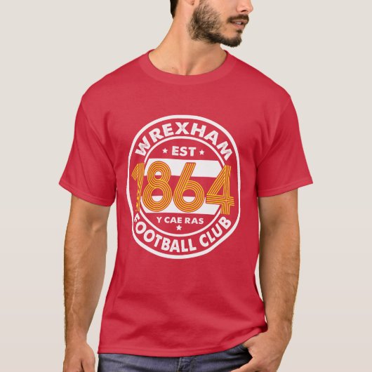 Wrexham FC 1864のTインスパイアシャツ Tシャツ (正面)