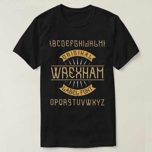 wrexham, wrexham afc, wales, wrexham football, cym tシャツ (デザイン正面)