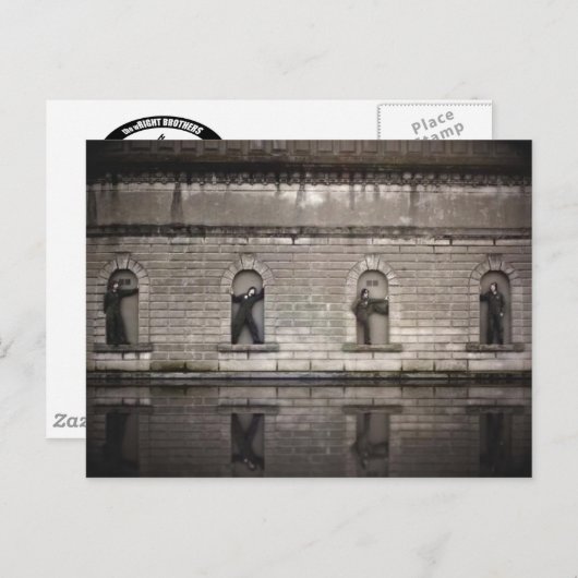 wRIGHT BROTHERSはがき ポストカード (正面/裏面)