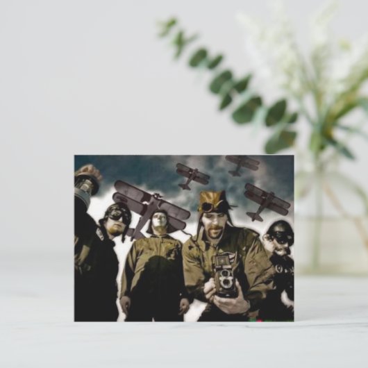 wRIGHT BROTHERSはがき ポストカード (スタンド正面)