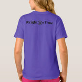 Wright on Time Books Tシャツ (裏面)