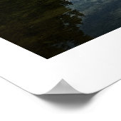 Wrights Lake Reflection ポスター (角)