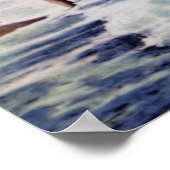 Wrightsville Beach North Carolina Surf Fishing ポスター (角)