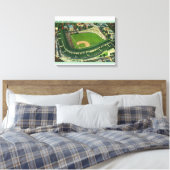 Wrigley Fieldの空中表示# 2シカゴ， IL キャンバスプリント (インサイチュ (寝室))