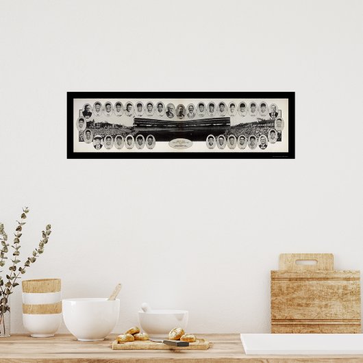 Wrigley Field Cubs写真1929 ポスター (キッチン)