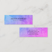 Wrinkleテクスカラフルチャ スキニー名刺 (正面/裏面)