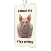 Wrinkle Sphynx Cat カーエアーフレッシュナー (左)