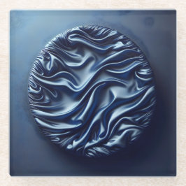 wrinkled satin  ガラスコースター