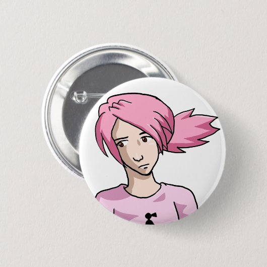 Wristance Pin 缶バッジ (正面&裏面)