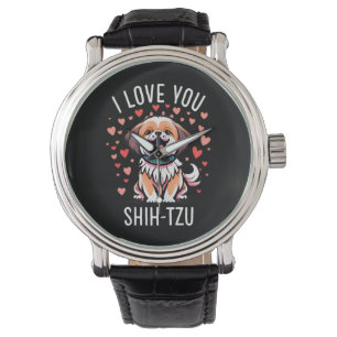 シーズー 犬腕時計 | Zazzle JP