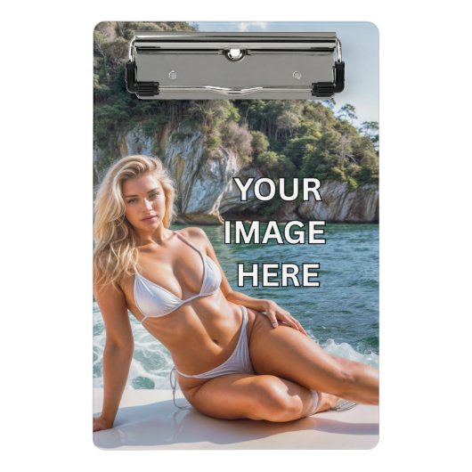 WRITE! ✍️ Custom Clipboard – Add Your Own Design ミニクリップボード (正面)